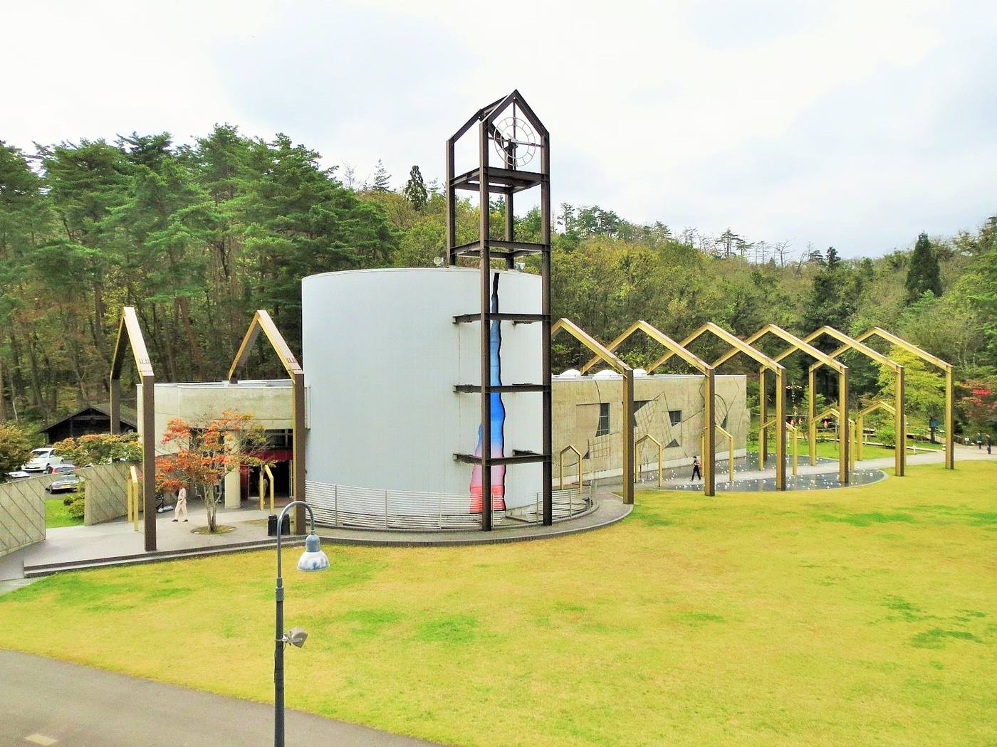 A building inside Miyazawa Kenji Dowa-mura.